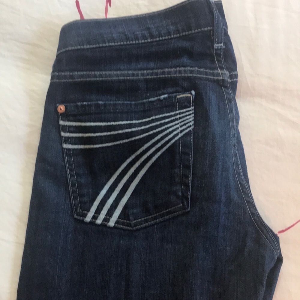 Seven for All Mankind Dojo dark rinse jeans 27.